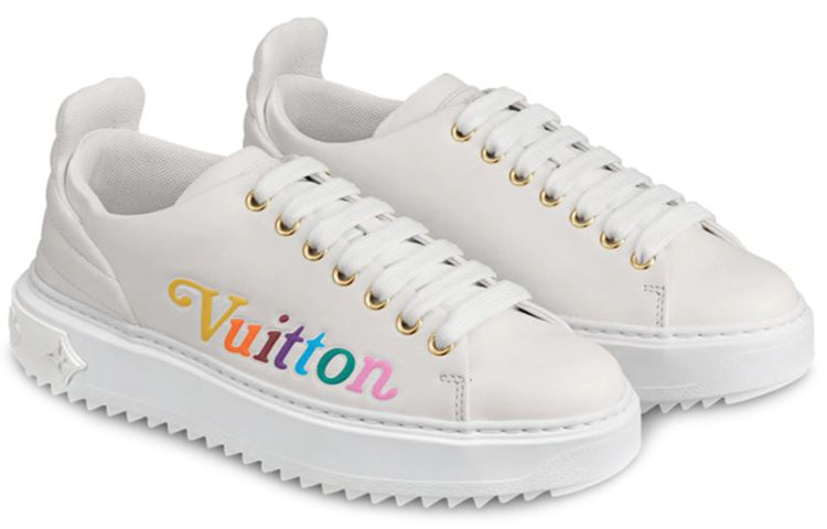 (WMNS) LOUIS VUITTON Time Out Vuitton Sneakers White 1A5C4P