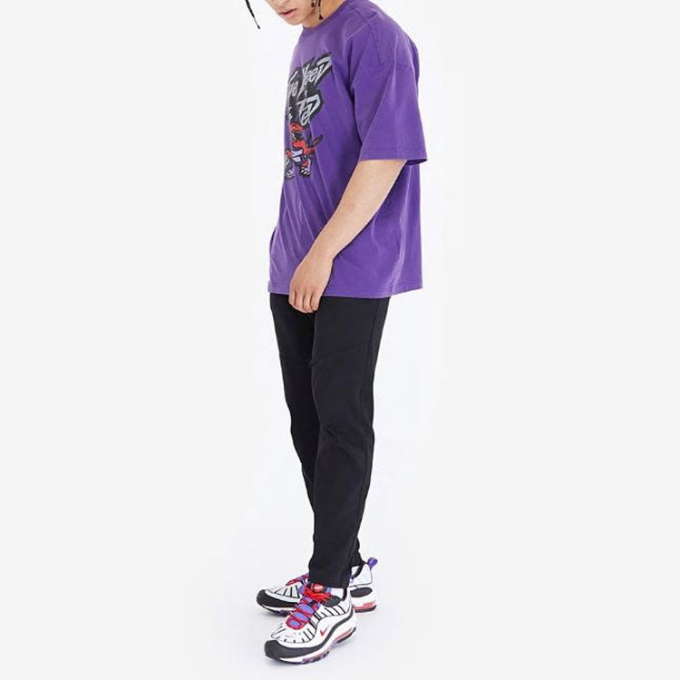 Nike NBA Classic Edition Toronto Raptors Short Sleeve Purple CJ5670-547