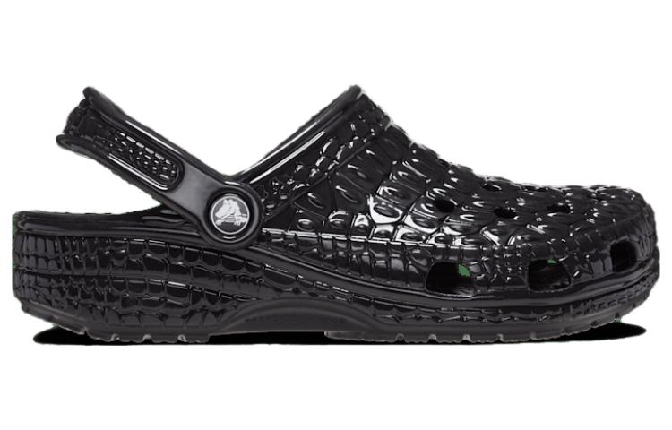 Crocs Classic Crocskin Clogs 'Black' 209093-001