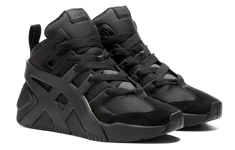 Onitsuka Tiger Big Logo Trainer Puffed Low 'Black' 1183B559-001