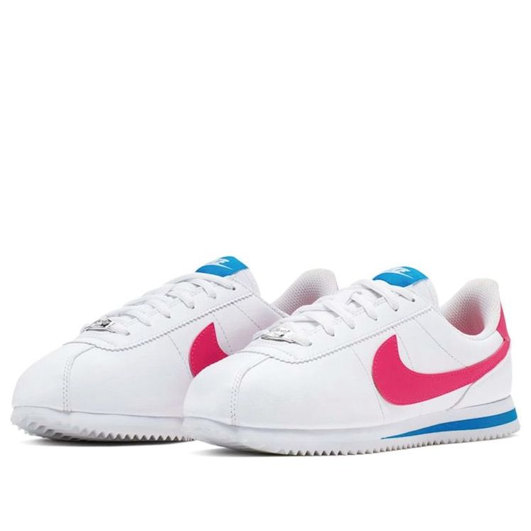 (GS) Nike Cortez Basic SL 'White Hyper Pink' 904764-107