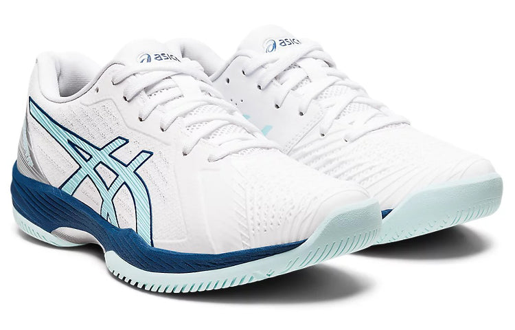 (WMNS) ASICS Solution Swift FF 'White Clear Blue' 1042A197-101