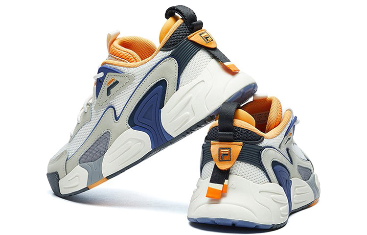 FILA SWARM low swirl sneakers blue/grey/yellow F12M021213FSO