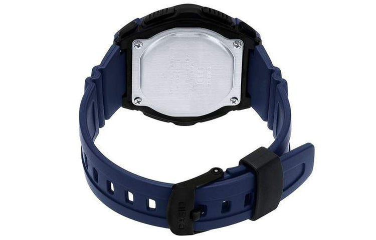 Men's CASIO STANDARD Large Sports Watch Analog Mens Blue Digital HDD-600C-2A