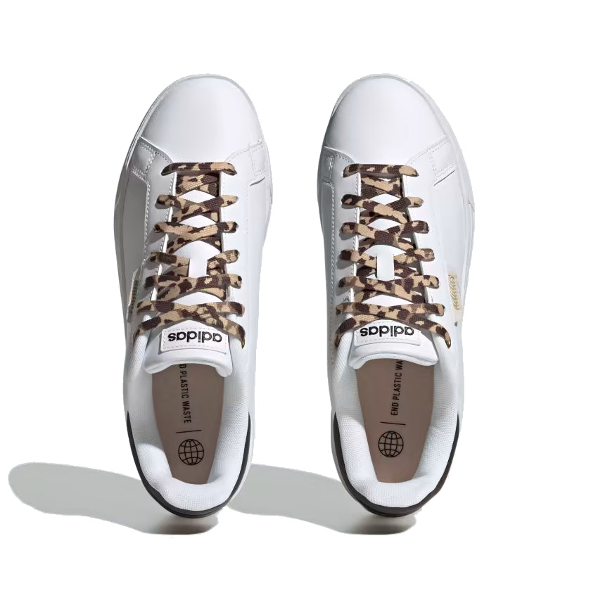 (WMNS) adidas neo Court Silk 'Cloud White Gold Metallic' GW1453