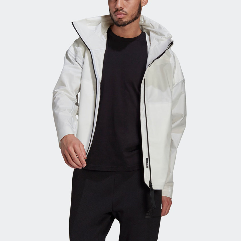 adidas Myshelter R.r Outdoor Yuyu Technology Hooded Jacket Coat White GK8707