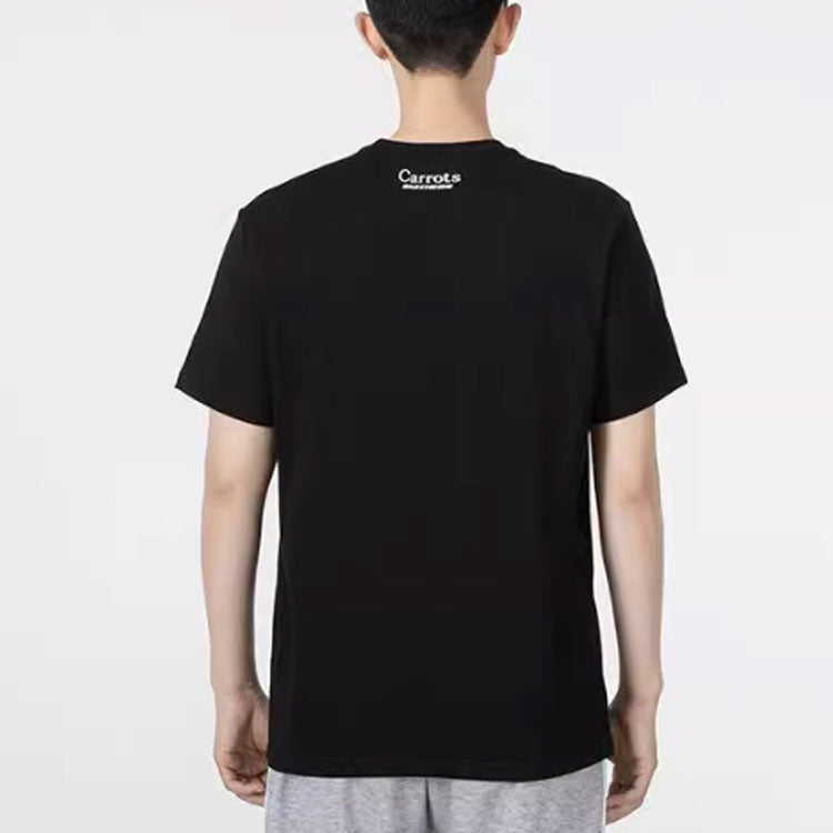 Skechers x Carrots Graphic T-Shirt 'Black Orange Grey' L222U062-0018