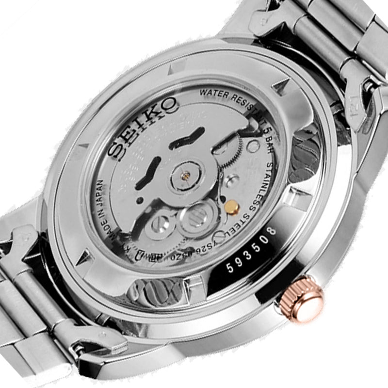 Men's SEIKO No. 5 Series Automatic Mechanical Steel strip Watch SNKM90J1
