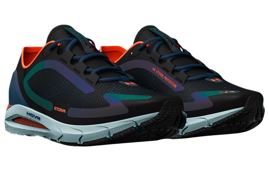 (WMNS) Under Armour HOVR Sonic 5 Storm 'Black Petrol Blue' 3025459-002