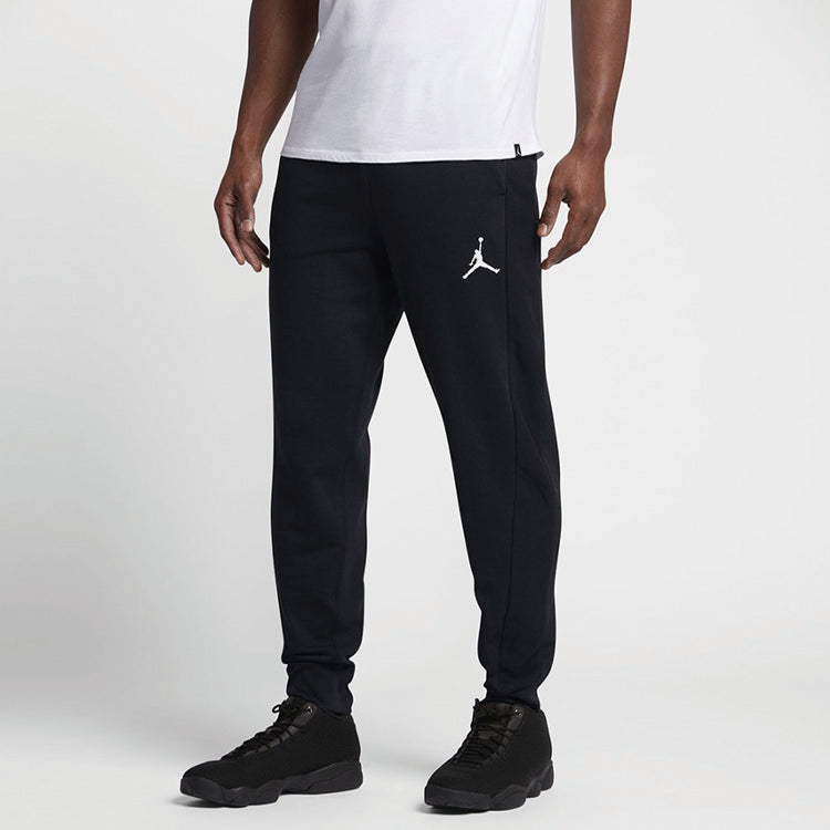 Air Jordan Flight Lite Cuffed Bundle Feet Sports Pants Black 822661-010