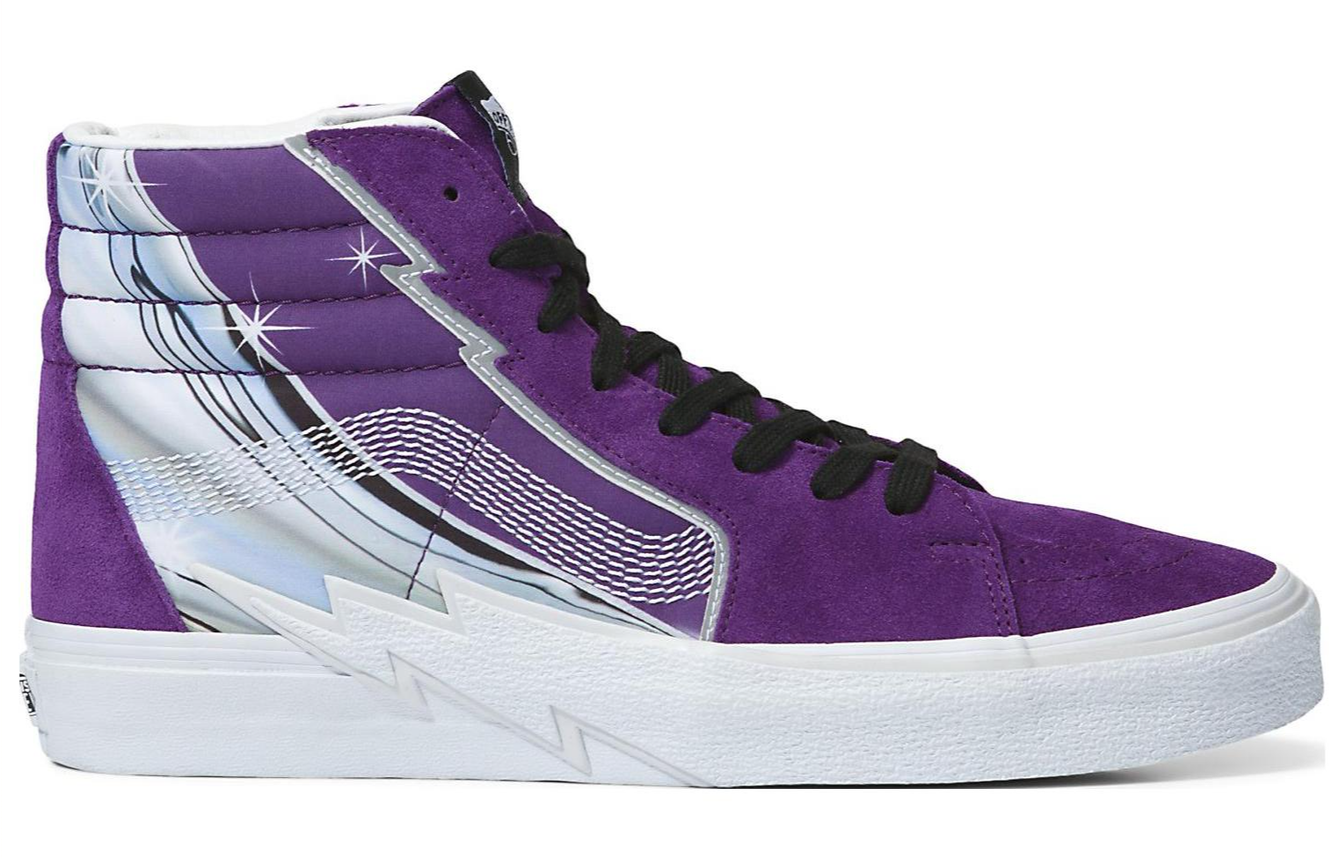 (WMNS) Vans Sk8-Hi Bolt Chrome Flash Shoes 'Acai Purple' VN0A5JIVBKE