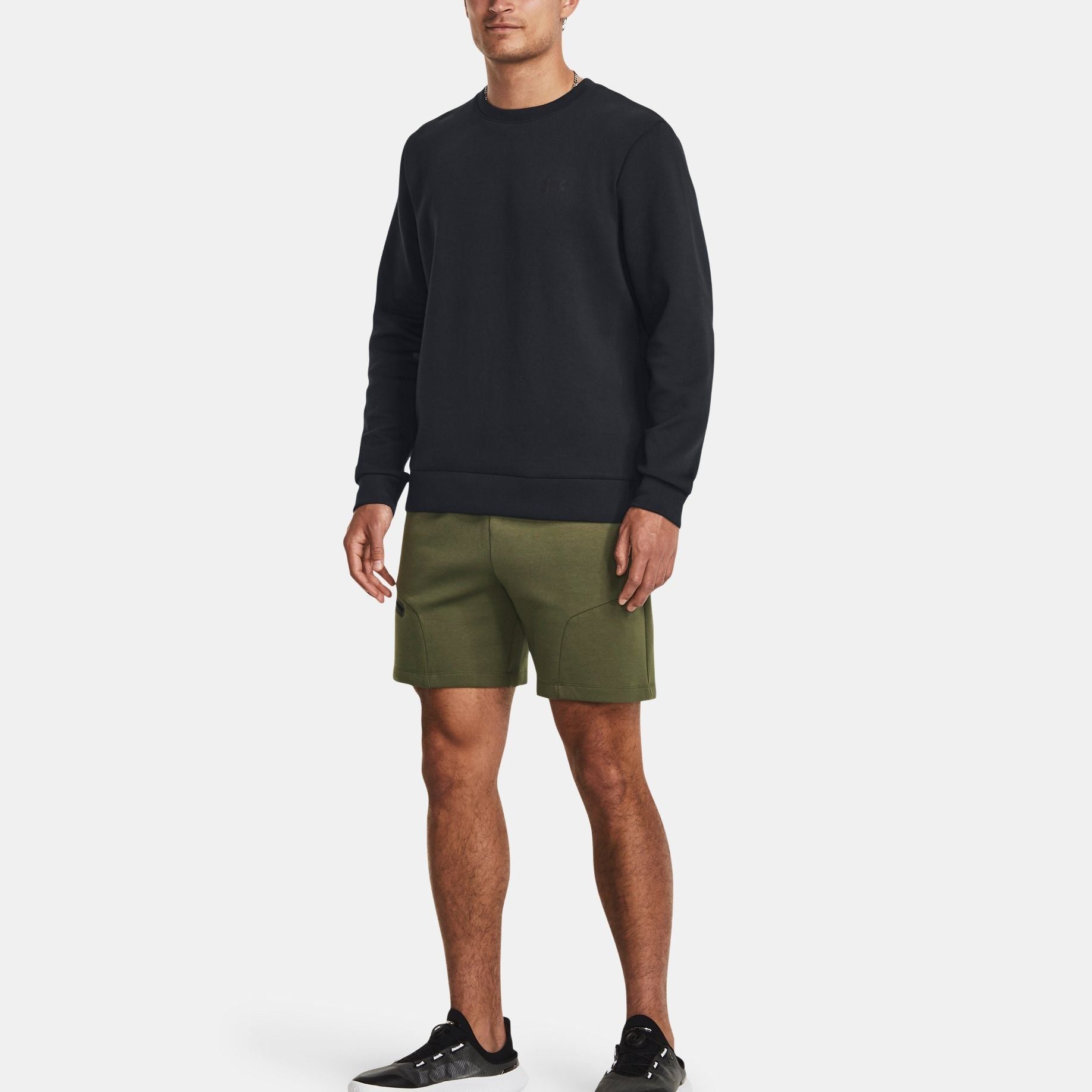 Under Armour Unstoppable Fleece Shorts 'Green' 1379809-390
