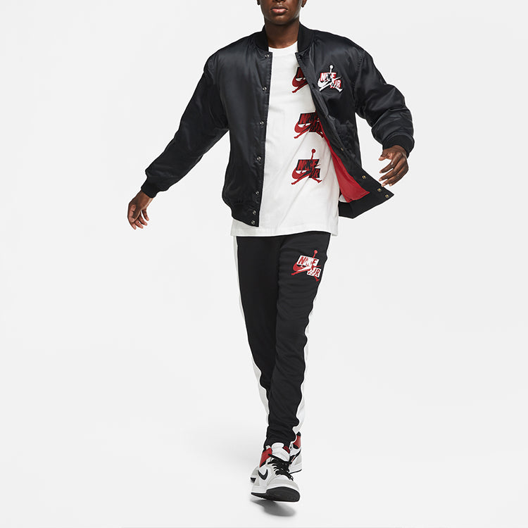 Air Jordan Jumpman Classics Athleisure Casual Sports Stay Warm Jacket Black CT3462-010