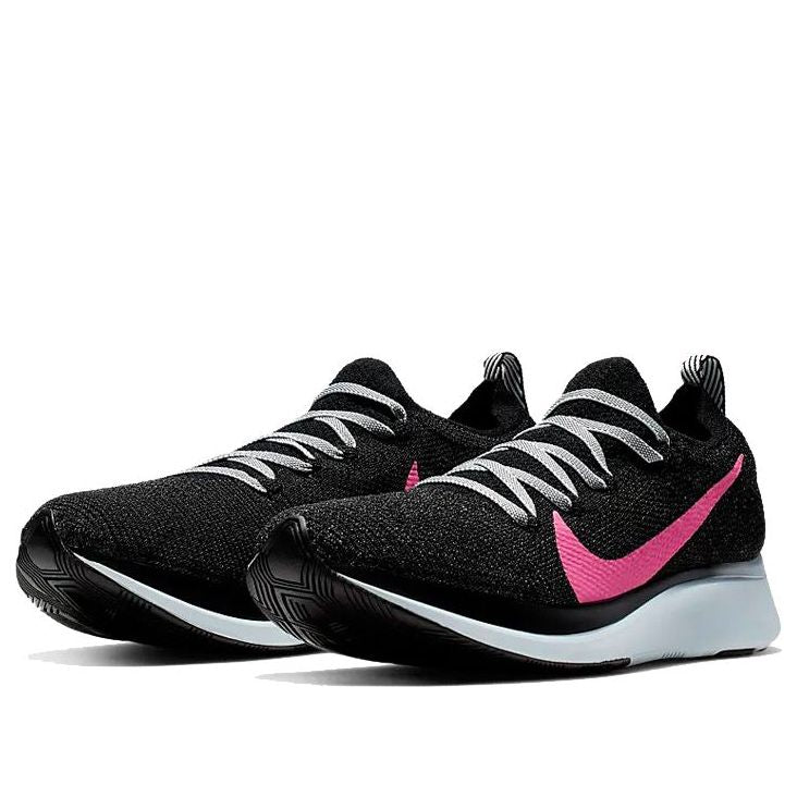 (WMNS) Nike Zoom Fly Flyknit 'Black Hyper Pink' AR4562-002