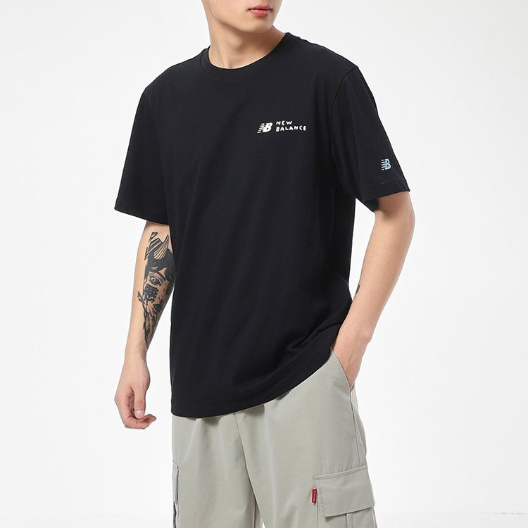 New Balance Men's New Balance x ZERO PER ZERO Crossover Limited Cartoon Character Short Sleeve Black NEA3V973-BK