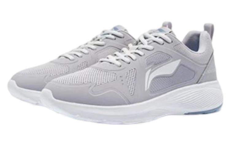 (WMNS) Li-Ning Casual Running Shoes 'Grey White' ARSR048-1