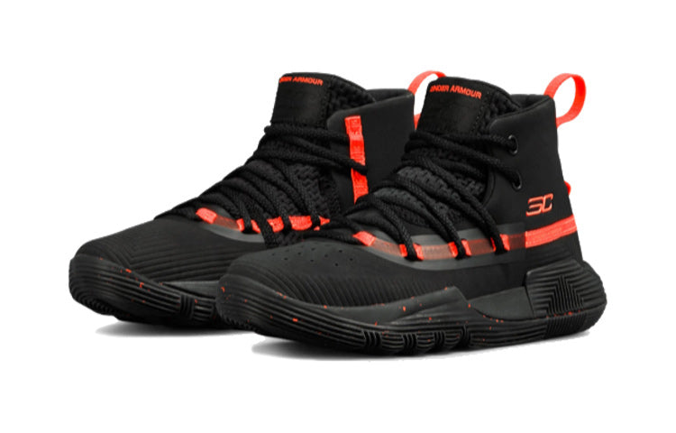 (PS) Under Armour Curry 3Zer0 2 'Black After Burn' 3020425-001