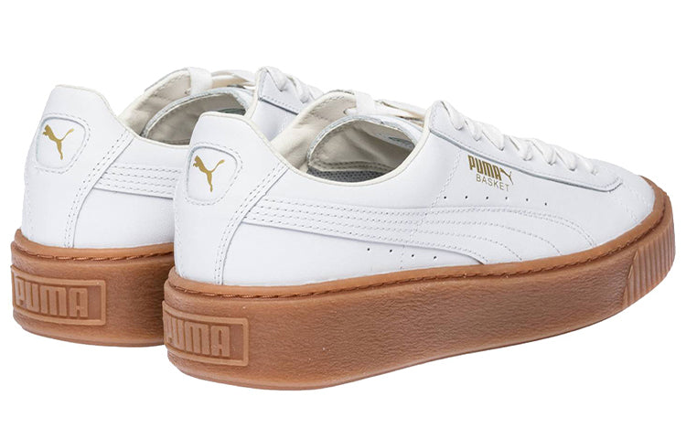 (WMNS) PUMA Basket Platform Core 'White' 364040-01
