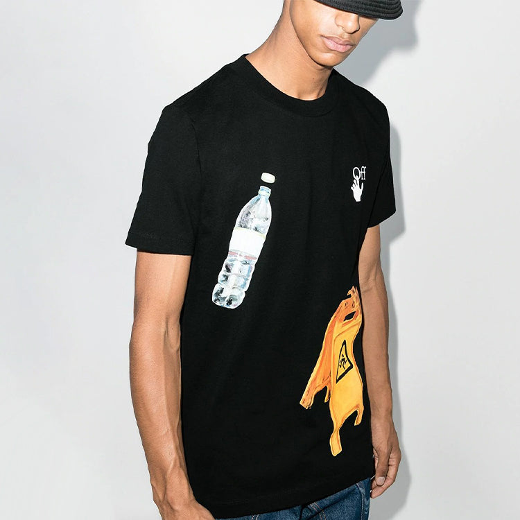 Off-White Pascal Medicine Tee Men's Black OMAA027F20FAB0051010