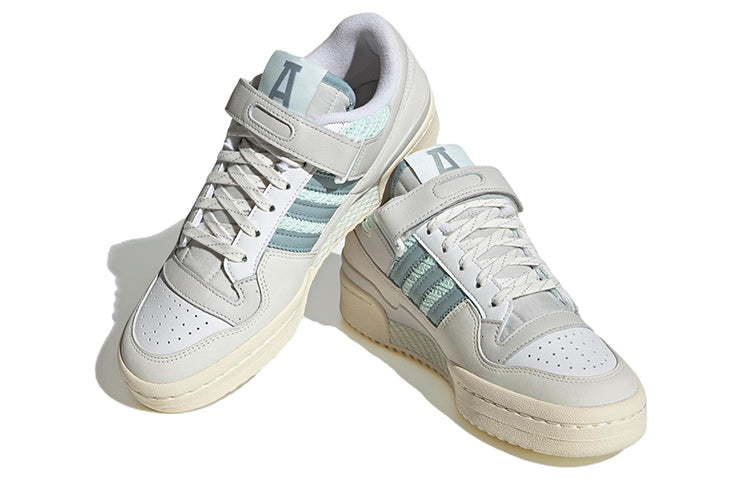 (WMNS) adidas Originals Forum Low 'Light Gray White Blue' IE1826