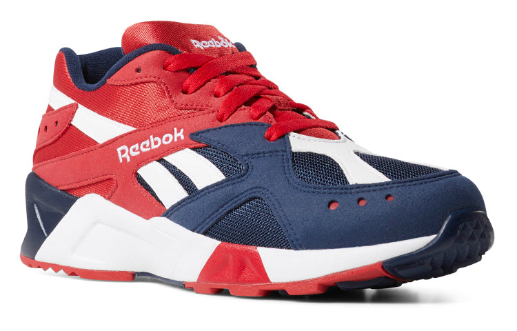 Reebok Aztrek Cozy Breathable Retro Casual Red Blue DV8816