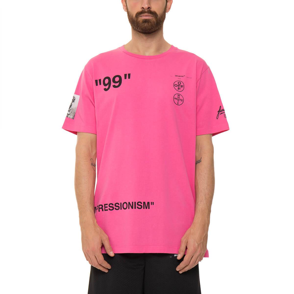 Off-White SS19 Boat Graphic Print Impressionism Cotton OMAA027R191850112888