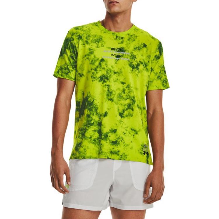Under Armour Run Anywhere T-Shirt 'Green' 1376500-324