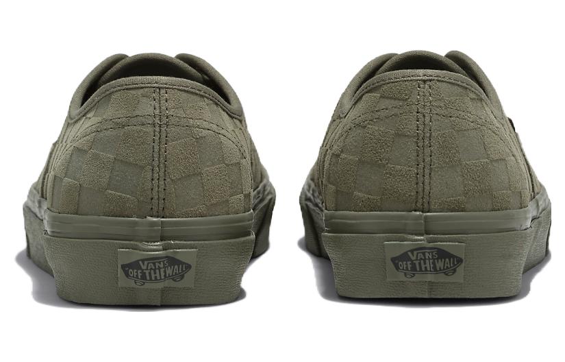 Vans Authentic Mono Checkerboard 'Olive' VN000CRQOLV