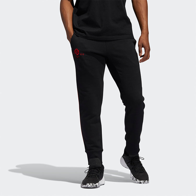 adidas Rose Ft Pant Basketball Sports Long Pants Men Black GE2938