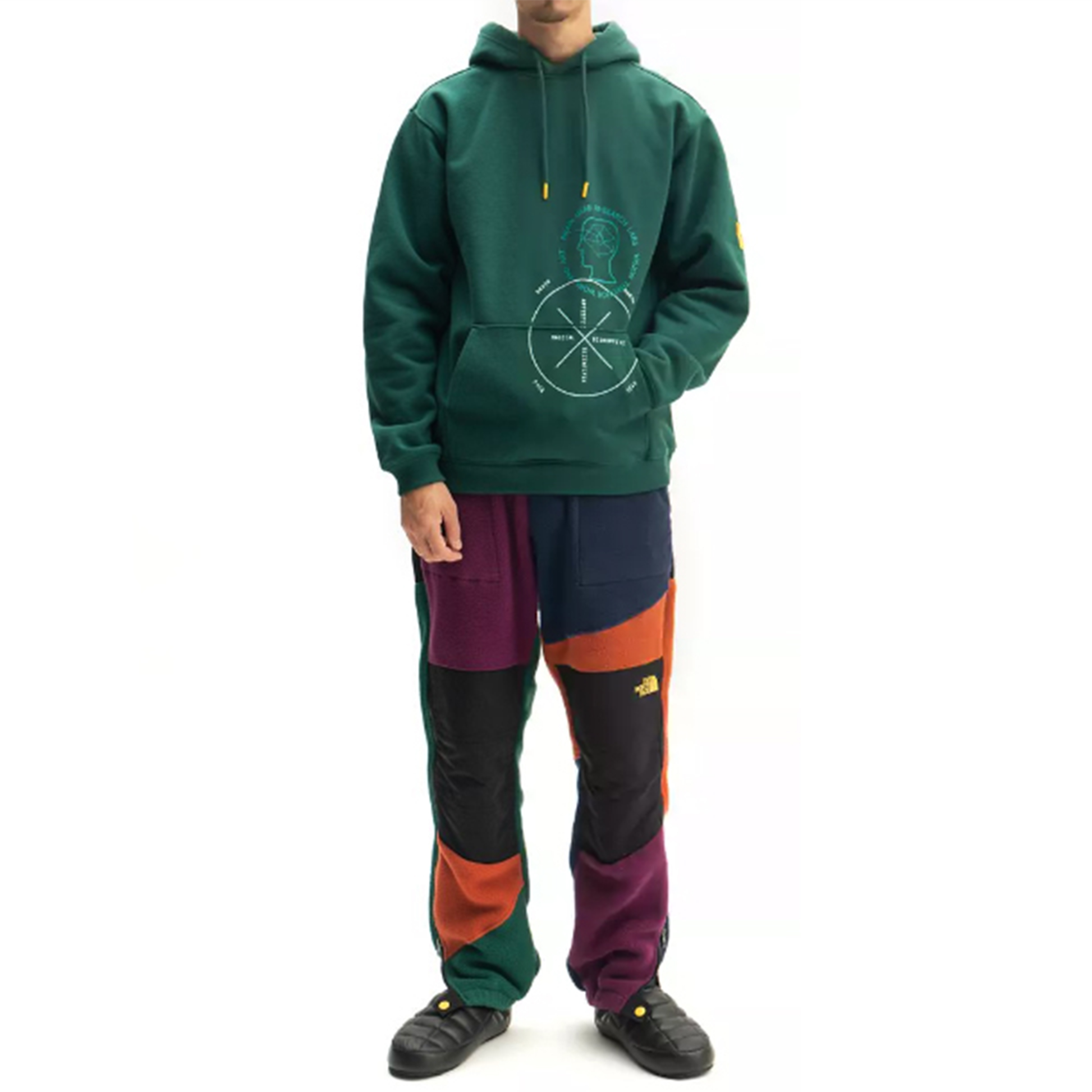 THE NORTH FACE x Brain Dead Drop Shoulder Green NF0A3YCVN3P