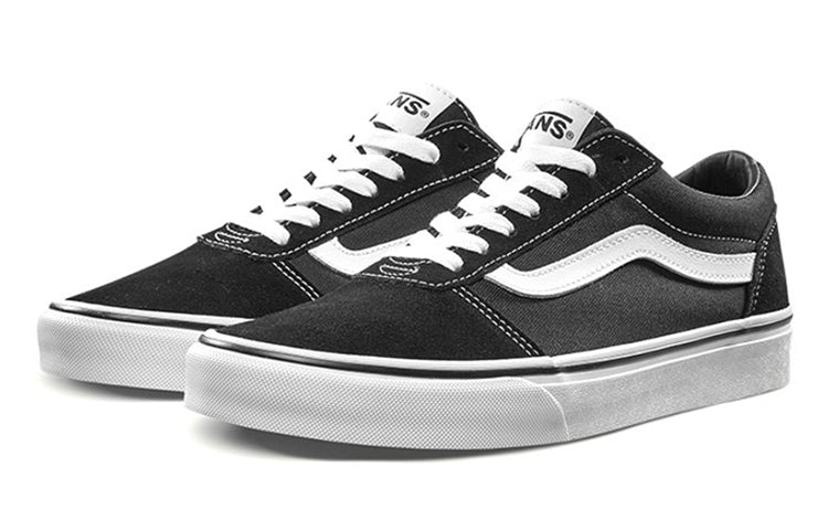 Vans Ward Suede Canvas 'Black White' VN0A36EMC4R