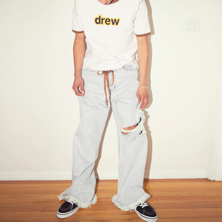 Drew House Secret Ringer T-shirt 'Brown' DR-SS22-391