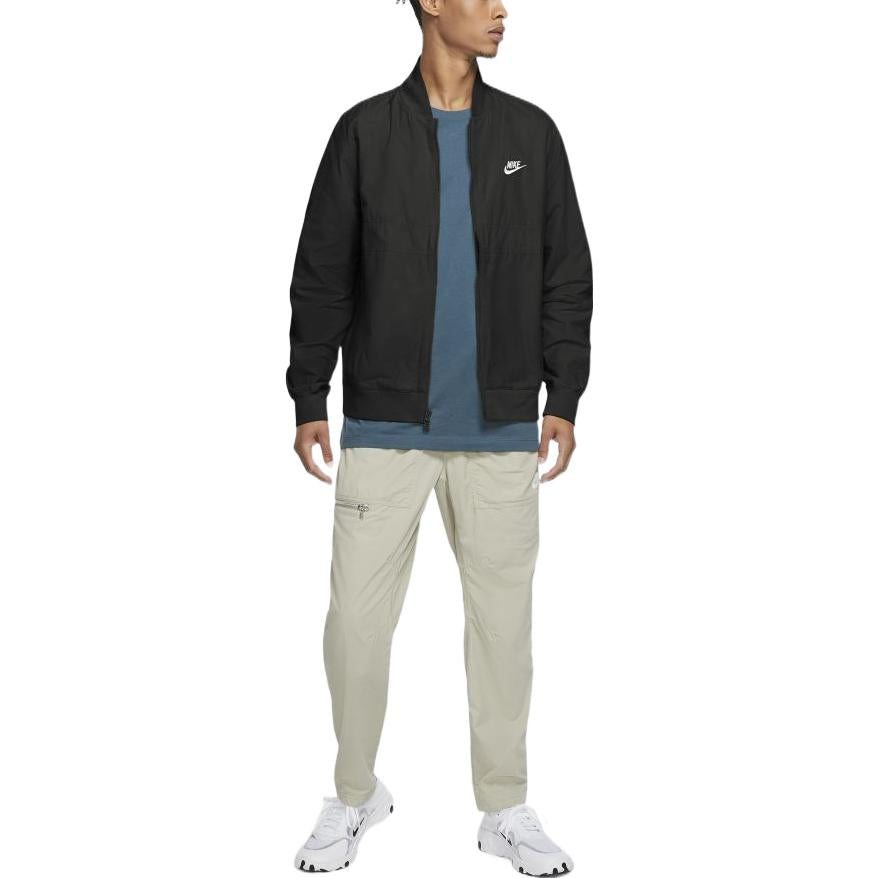 Nike logo zipped jacket 'Black' DN4459-010