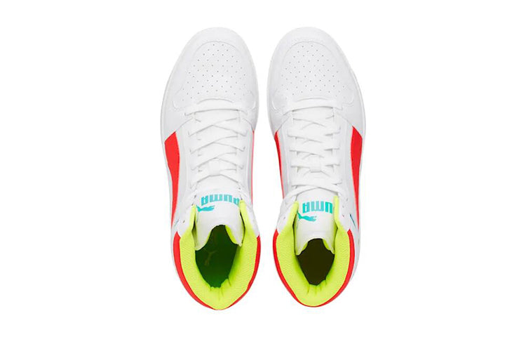 PUMA Rebound LayUp 'White High Risk Red' 369573-08