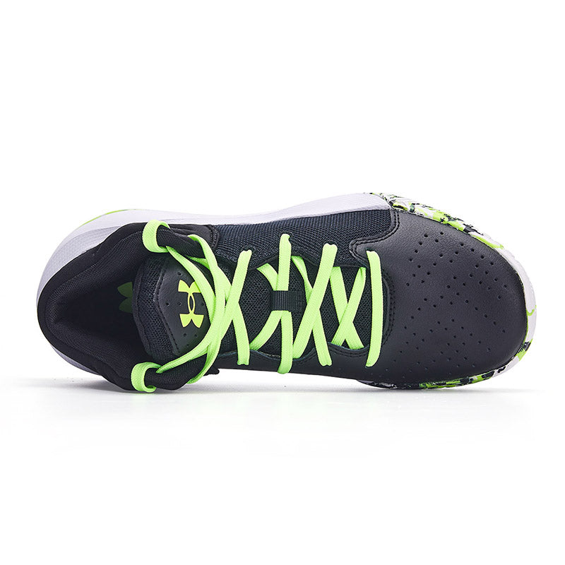 (GS) Under Armour Jet '21 'Black Lime' 3024794-009