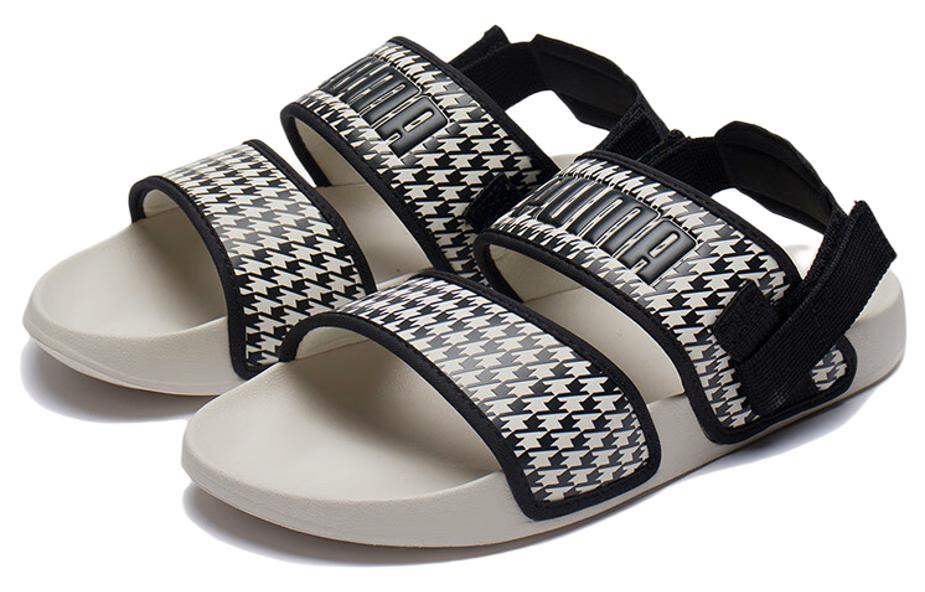 (WMNS) PUMA Sandals 'Black White' 387248-01