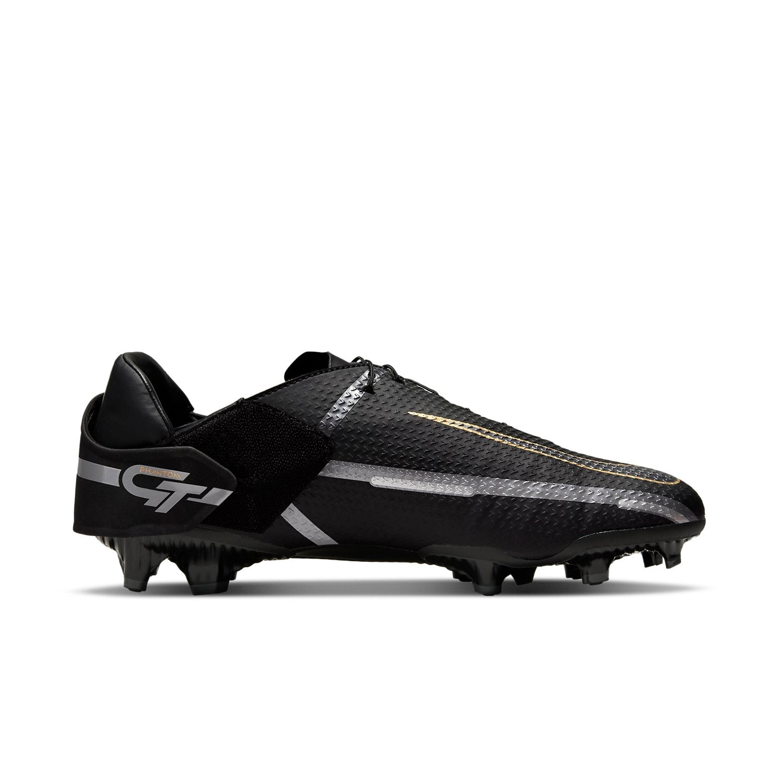Nike Phantom GT2 Academy FlyEase MG 'Black Metallic Gold' DH9638-007