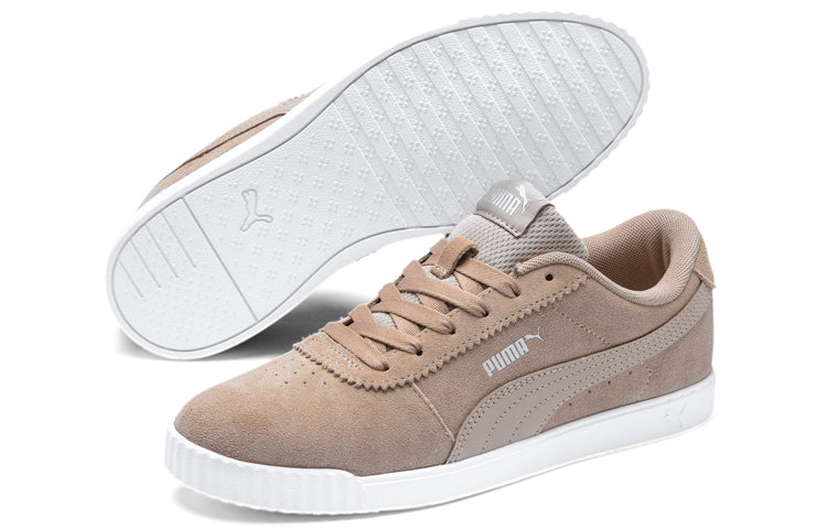 (WMNS) PUMA Carina Slim 'Taupe White' 370549-03