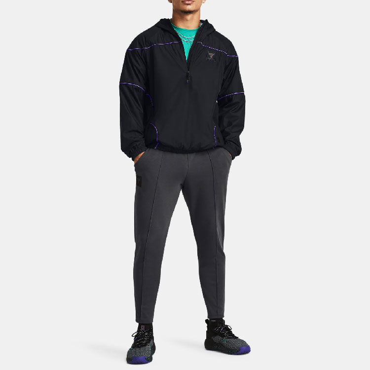 Under Armour Project Rock Anorak Jacket 'Black' 1380128-001