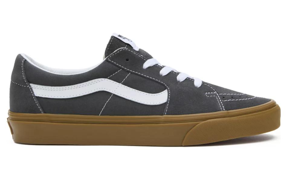 (WMNS) Vans Sk8-Low Shoes 'Grey White' VN0009QRCOE
