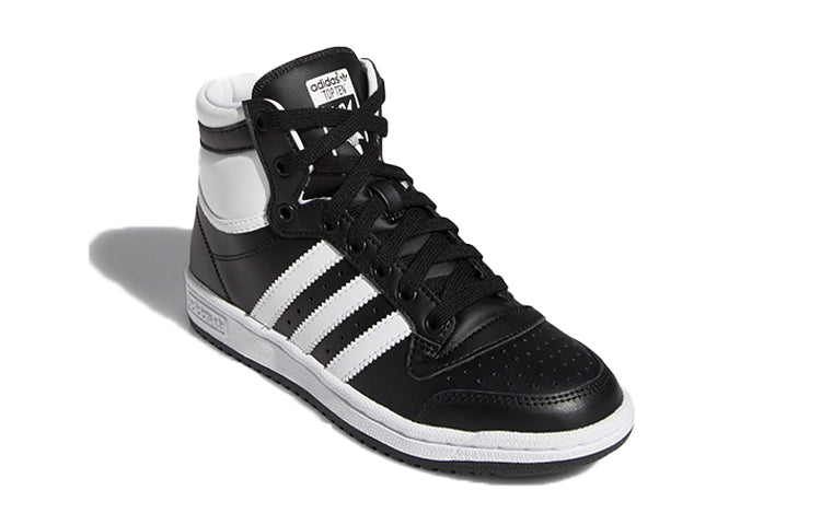 (GS) adidas Top Ten J 'Black White' FW4998