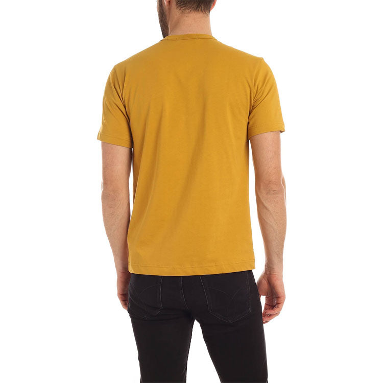 COMME des GARCONS Little Logo Applique Cotton Short-sleeve Tee 'Yellow' S28121-4