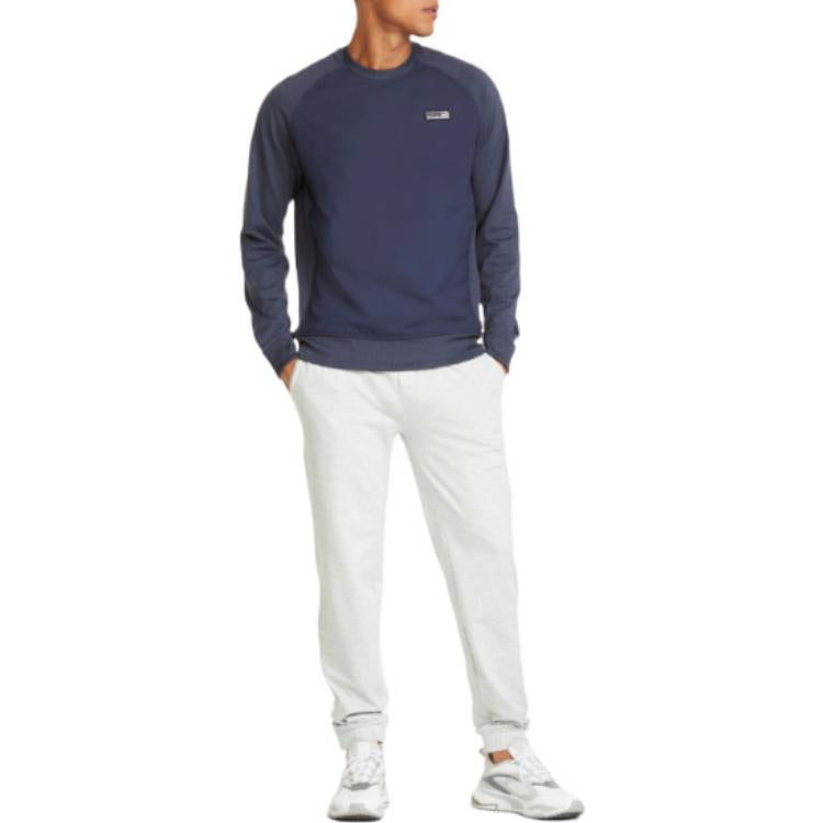 PUMA EGW Cloudspun PM Golf Crewneck 'Navy' 530154