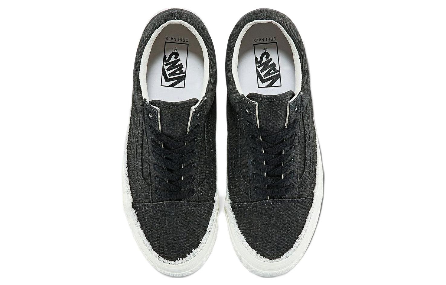 Vans OG Old Skool LX 'Raw Edge - Black' VN0A5FBEBLK