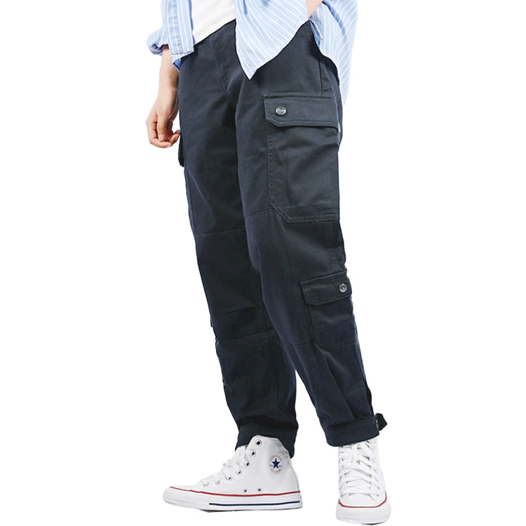 (WMNS) Converse Woven Cargo Utility Pants Asia Sizing 'Black' 10019438-A03