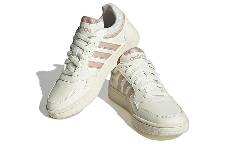 (WMNS) adidas Hoops 3.0 'White Light Brown' HP7965
