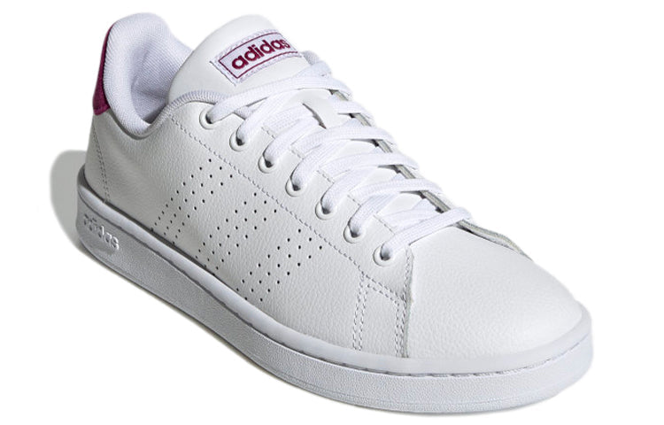 (WMNS) adidas Advantage 'White Power Berry' FW0969
