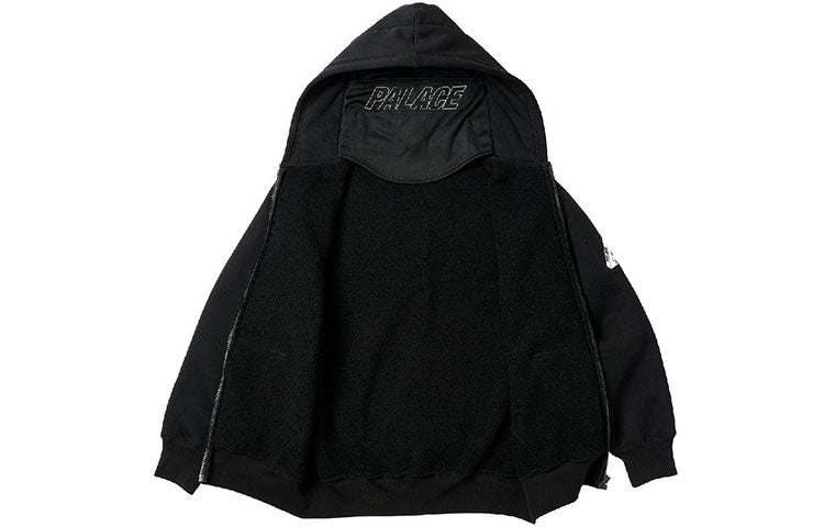 Palace Facemask Shearling Thermal Hood 'Black' P23CS220