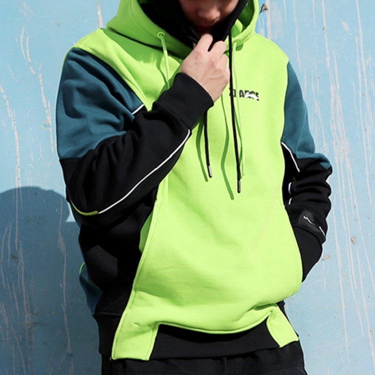 Li-Ning x XLARGE Crossover Casual Sports Fleece Lined Black Green AWDND39-2