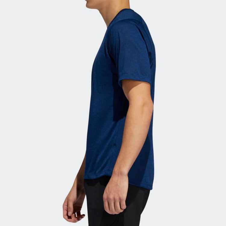 adidas Round Neck Short Sleeve Blue EB8047